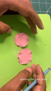 17K views · 597 reactions | How to make rose petal with fondant using sponge and foam pad . . . #rose #petal #sponge #cake #cakeart #cakedesign #cakedecorating #fondant #fondantdoll #fondantfigurine #trending #antonythecakeartist #reels #viralreels #cakereels | Antony Bidesh | Facebook