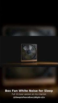 Box Fan White Noise Short