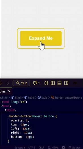 Hover Button Animation Tutorial