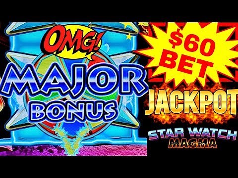 HIGH LIMIT Star Watch Magma $60 Bet HANDPAY JACKPOT | Fantastic Run On High Limit Konami Machine
