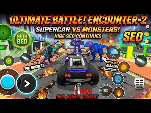 Dino Robot Transform Game 🦖🔥 Ultimate Transformation Battle | Android Gameplay