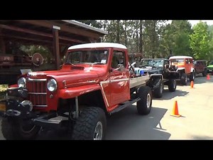 Running the Rubicon Trail with Jeep Jamboree USA | Willys Wagon Willys Pickup Jeep Wrangler