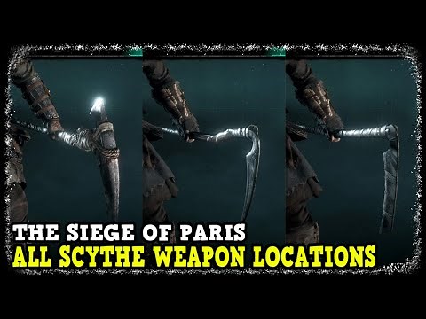 Assassin's Creed Valhalla All Scythe Weapon Locations (The Siege of Paris)