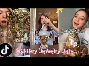 Mystery Jewelry Jar Opening — Hidden Treasure Inside!? ✨