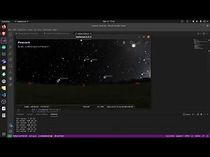 Stellarium to arduino data pulling using python.