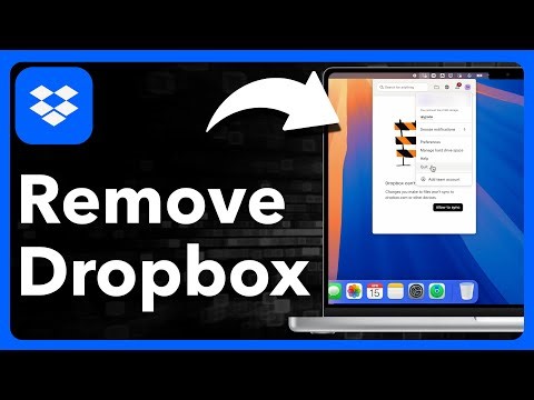 How To Remove Dropbox On Mac