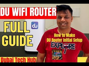 DU WiFi Router First Time Setup | Easy Guide for New Users ‪@DubaiTechHub‬ #dubaitechhub #duinternet