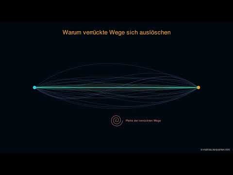 Das Doppelspalt-Experiment — Quantenphysik mit Feynmans rotierenden Pfeilen erklärt