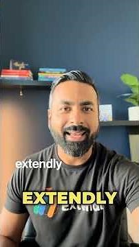 AI Handles 80. Extendly Handles the Rest! #shorts