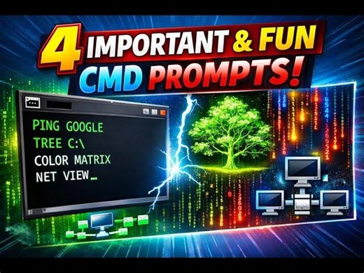 Command Prompt Hacks You Need to Try | Edress Oryakhail