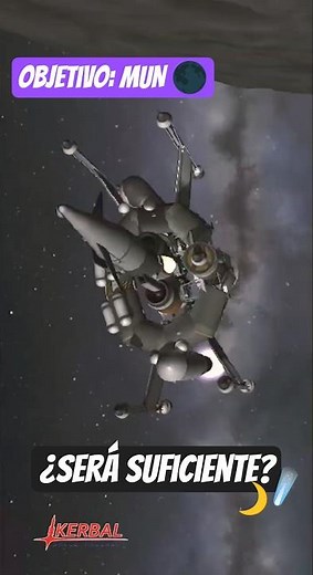 ¿La FUERZA basta? X-Wing a la Mun KSP💥| KSP Short🎬 #kerbalspaceprogram #starwars