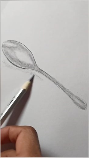 Spoon Drawing #shorts #art #artist #howtodraw #easydrawing #viral #trending #drawingideas