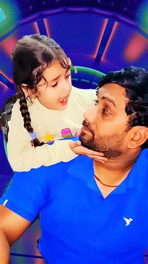 👨‍👧 Baby Papa Ka Bahut Pyara Dance 💖 | Cute Family Moments | Hindi Song Shorts ✨#shorts #viral #song