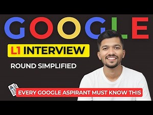 Google SDE 1 Interview Breakdown | Only 5% Clear This Round! | Google Interview |