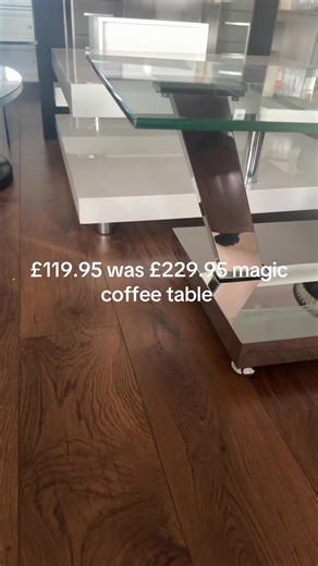 £119.90 was £229.95 magic coffee table