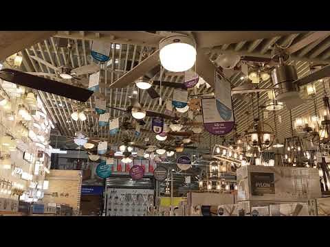 [SHORT] Quick Tour of Lowes Ceiling Fans ft. My Wheezing