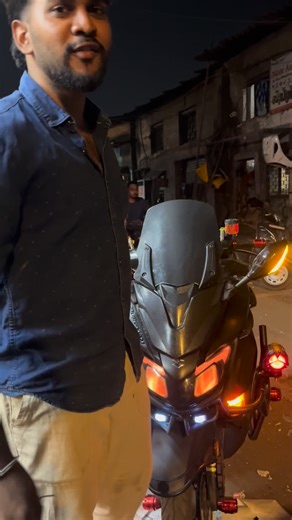 SHOEB SAYYED on Instagram: "Burgman Modified 🔥 LED Lights 💡 | Forza Kit Visor 😎 Night Look On Point 🖤 #BurgmanLove #burgman #burgmanstreet #suzukiburgman #burgmanmodified"