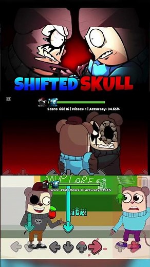 Friday Night Funkin' SHIFTEDSKULL DUNCAN VS JIMMY GEGAGEDIGEDAGEDAGO MDP #shorts #maxdesignpro