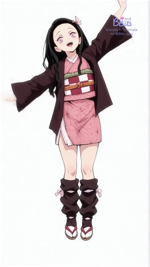 BBits (Beauty in Bits) on Instagram: "Nezuko Kamado (Demon Slayer) | 竈門 禰豆子 (鬼滅の刃) - Flash Heart dance Uncut shots, exclusive contents, vote for next character and find tutorial at bbits dot app ,Thanks for your support!"