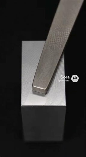 This SingleMetal ScrapeSound Is PerfectlyCleanASMR#OddlySatisfying #metalsound #scrapingsound #clean