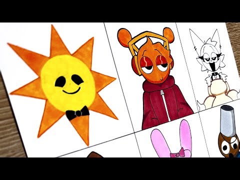 Drawing INCREDIBOX SPRUNKI: Retake Human