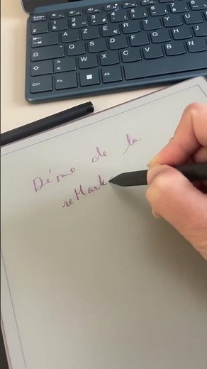 Ecrire en couleurs sur reMarkable Paper Pro avec Marker Plus