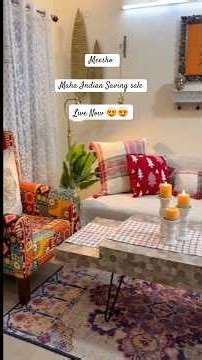 PINTERESTY MEESHO Living Room Decorating Ideas#meesho #livingroom #viralvideo #home #meeshoapp