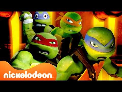 60 دقيقة من أشجع لحظات ليو وميكي ودوني وراف! | سلاحف النينجا المتحولة | Nickelodeon Arabia