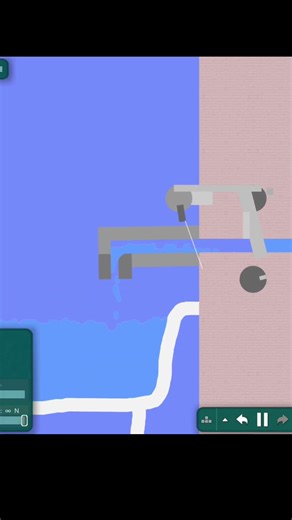 Filling the Bathtub for a Rubber Duck | Relaxing Physics Animation