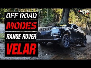 How To Use Off Road Modes In The Range Rover Velar - Pivi Pro Step by Step