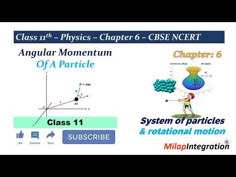 Angular Momentum Of A Particle Demystified | Class 11 Physics Ch 6