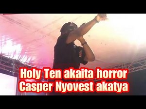 Holy ten akauraya Stage zvakashoka Casper Nyovest live at fiesta fiesta Alex sports club 2023