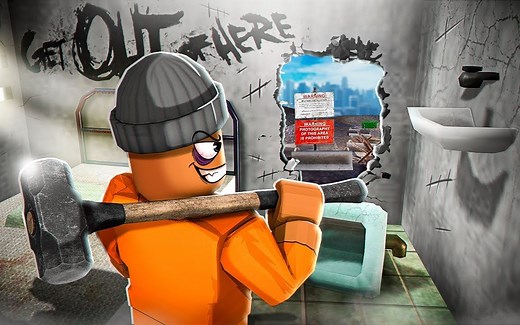 Roblox监狱逃生：史上最长的越狱，从太空回到地球！小飞象解说