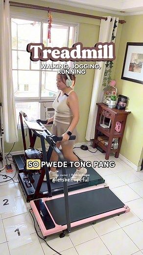 Automatic Treadmill - Day 379 of 10,000 Steps ✨ #Treadmill #TreadmillWorkout #SelfImprovement #Exercise | Trishia & Ardee