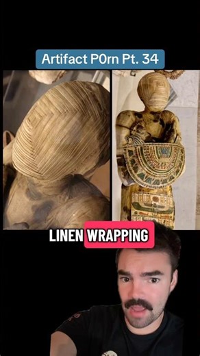 The ancient Egyptian mummy that looks MACHINE-made #artifacts