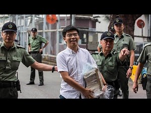 Hong Kong: Democracy activist Joshua Wong is free