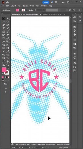 Illustrator Quick Tips | Halftone Effect