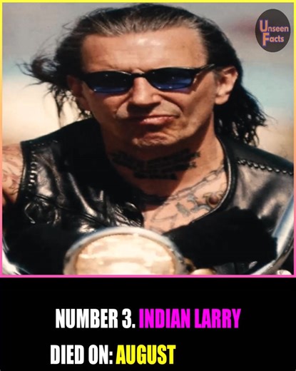 Remembering Indian Larry, the legendary motorcycle builder and stunt rider, who died at 55. #reels #reels2025 #indianlarry #motorcycle #stuntrider #motorcycles #biker #artist | Unseen Facts Compilations