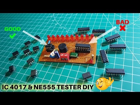 How to Check IC 4017 and NE555 without Multimeter