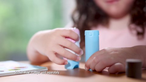 (2 pack) Melissa & Doug Sticker WOW!™ 300 Unicorn Refill Stickers for Sticker Stamper Toy Collectibles