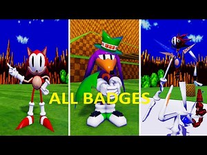 - NEW - REWRITE MORPH GAME [SONIC] - How to get ALL BADGES and MORPHS ROBLOX !