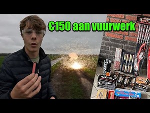 Set off €150 worth of Belgian fireworks!