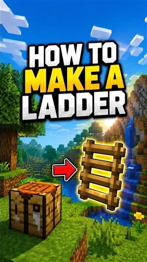 How To Make A Ladder In Minecraft