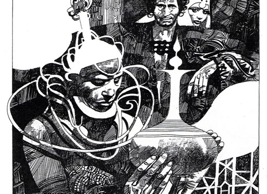 Watch master illustrator Sergio Toppi draw