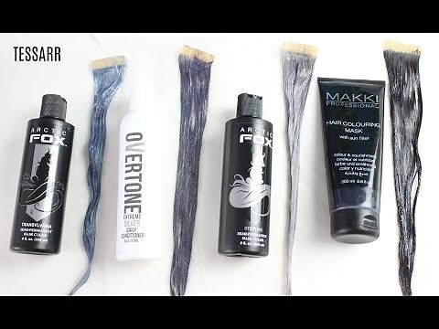 Comparing SILVER Hair Dyes!