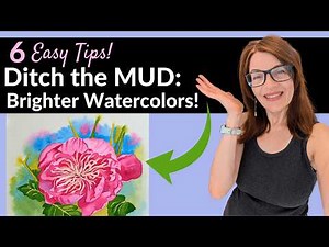 6 SECRETS to Brighter, more Vibrant Watercolor Paintings that POP!
