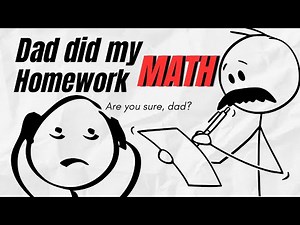When Dad Helps With Homework… And Fails Hilariously (Real story) | Crayon Chronicles