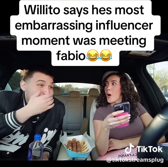 Willito's Embarrassing Influencer Moment Meeting Fabio