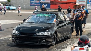 7sec RWD 13B Mitsubishi Mirage It’s day one of the much anticipated #PanAmericanNationals and PTE racers are here in huge numbers! PTE boosted Project Venom ran a stout 7.65 @ 177mph in the first round of qualifying for the 7.50 Index class at the Pan American Nationals 2022 @ Atco Dragway. This project is a RWD converted Mitsubishi Mirage, swapped with a 13B “2 rotor” engine, running a PTE 88mm turbo. The team has achieved a best ET of 7.5 in the ¼ mile and is looking for even faster times this