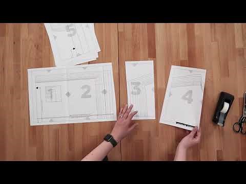 BERNINA L 890 Garment Sew Along with Grainline Studio, Part 2: Pattern Prep